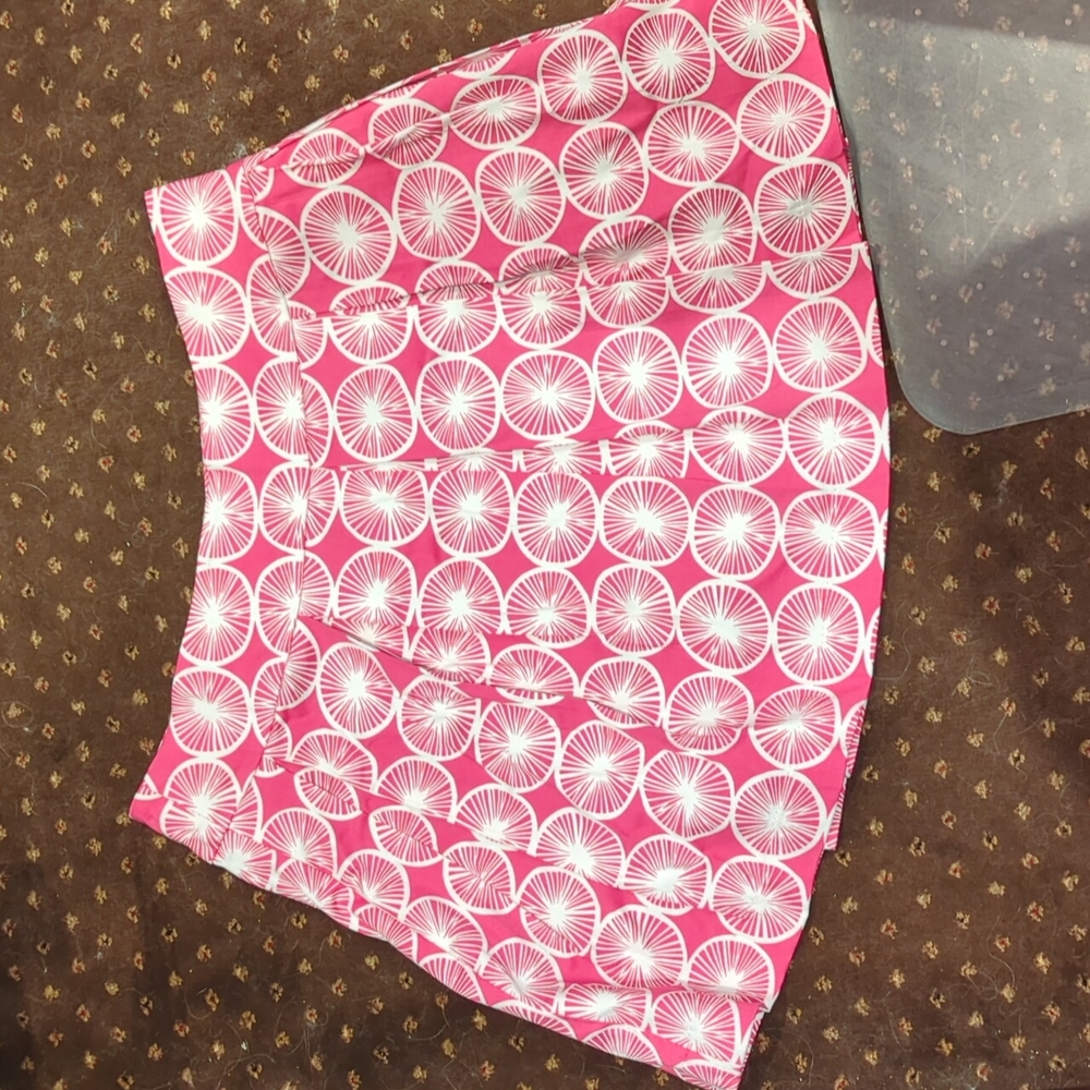 Pink Tartan skirt size 12